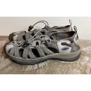 KEEN Women's Whisper, Lightweight , Water-Ready, Bungee Lacing, Size 6.5